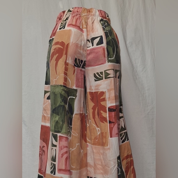 Nicole Miller New York Colorful Summer Patchwork Maxi Skirt Sz S - Picture 3 of 16